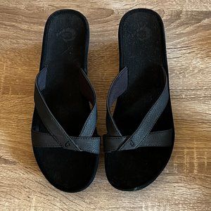 Olukai Ohana Wedge Sandal Women's 11 Wide